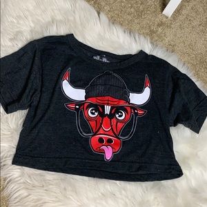 PLNDR | Bulls Crop Top